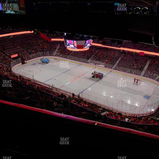 Scotiabank Saddledome - Section Press Level 10 Seat View