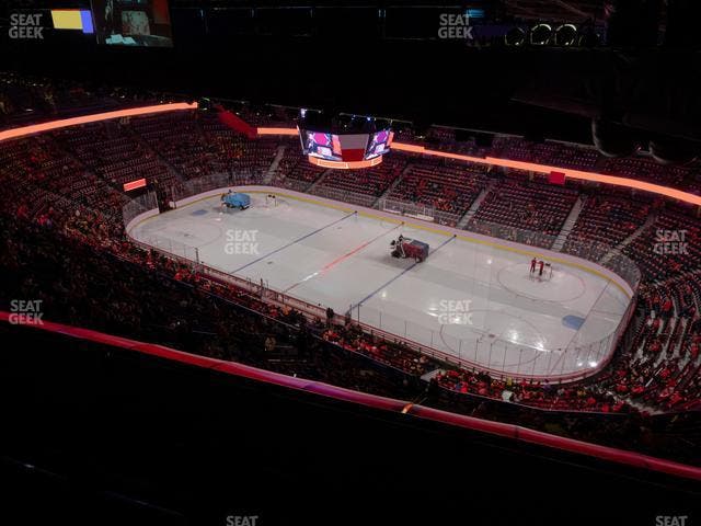 Scotiabank Saddledome - Section Press Level 10 Seat View