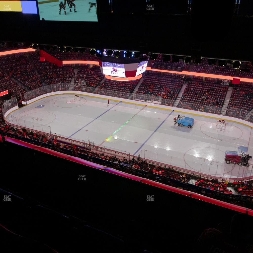 Scotiabank Saddledome - Section Press Level 11 Seat View