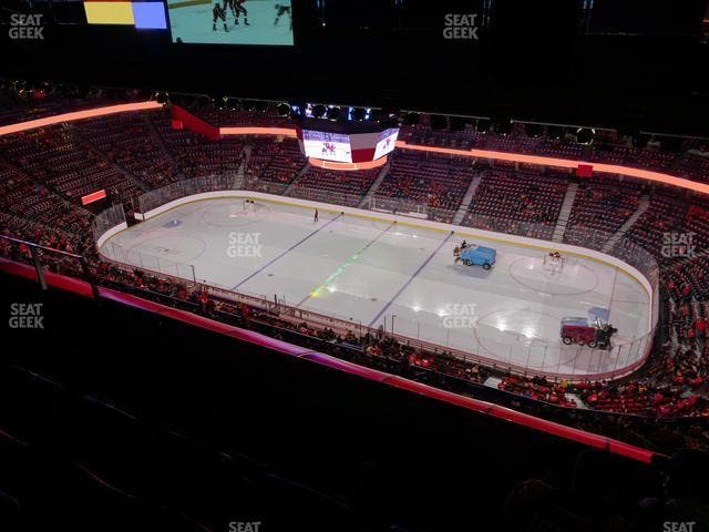 Scotiabank Saddledome - Section Press Level 11 Seat View