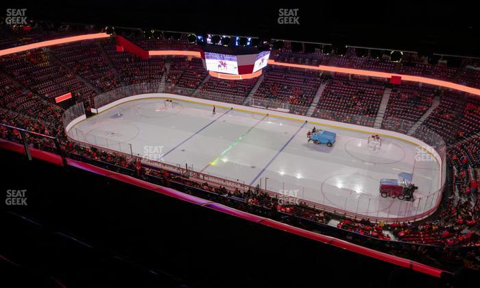 Scotiabank Saddledome - Section Press Level 11 Seat View