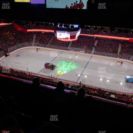 Scotiabank Saddledome - Section Press Level 12 Seat View