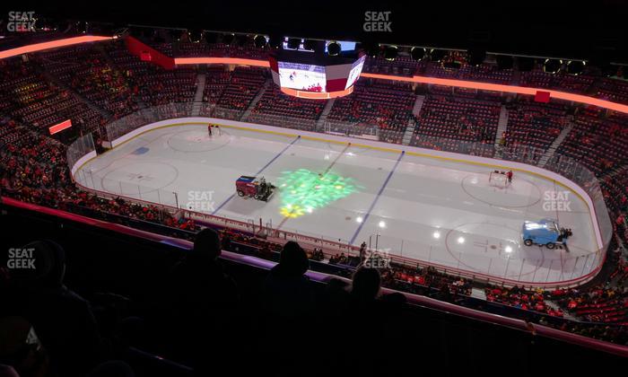 Scotiabank Saddledome - Section Press Level 12 Seat View