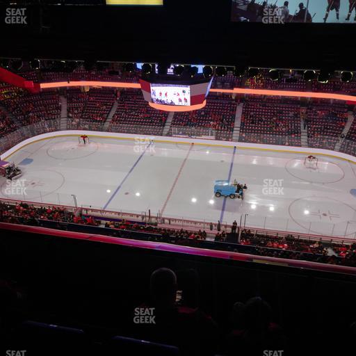 Scotiabank Saddledome - Section Press Level 13 Seat View