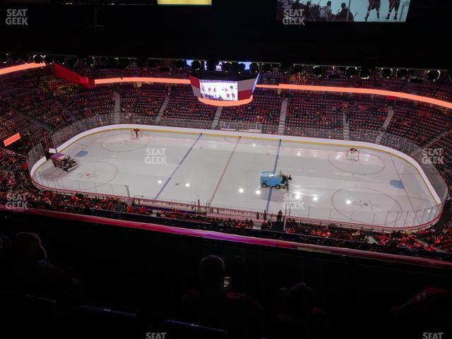 Scotiabank Saddledome - Section Press Level 13 Seat View