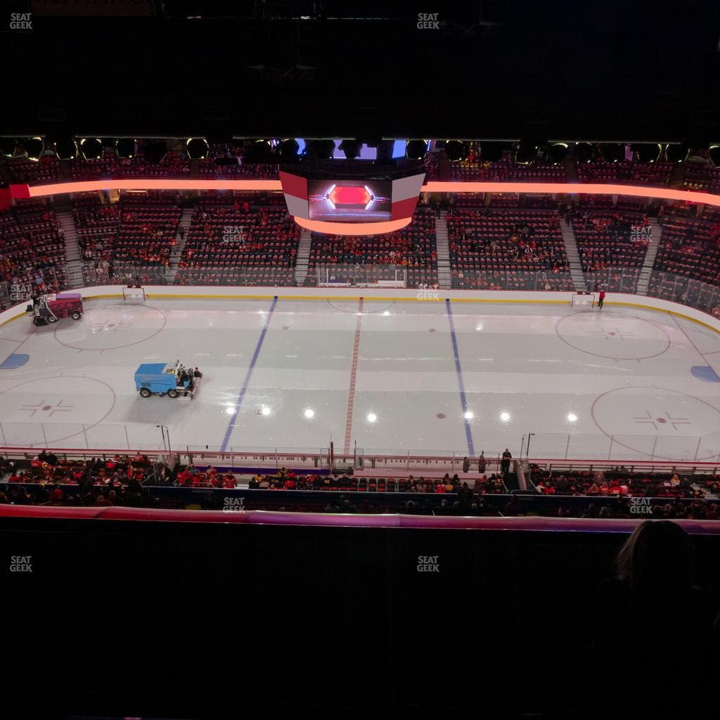 Scotiabank Saddledome - Section Press Level 14 Seat View
