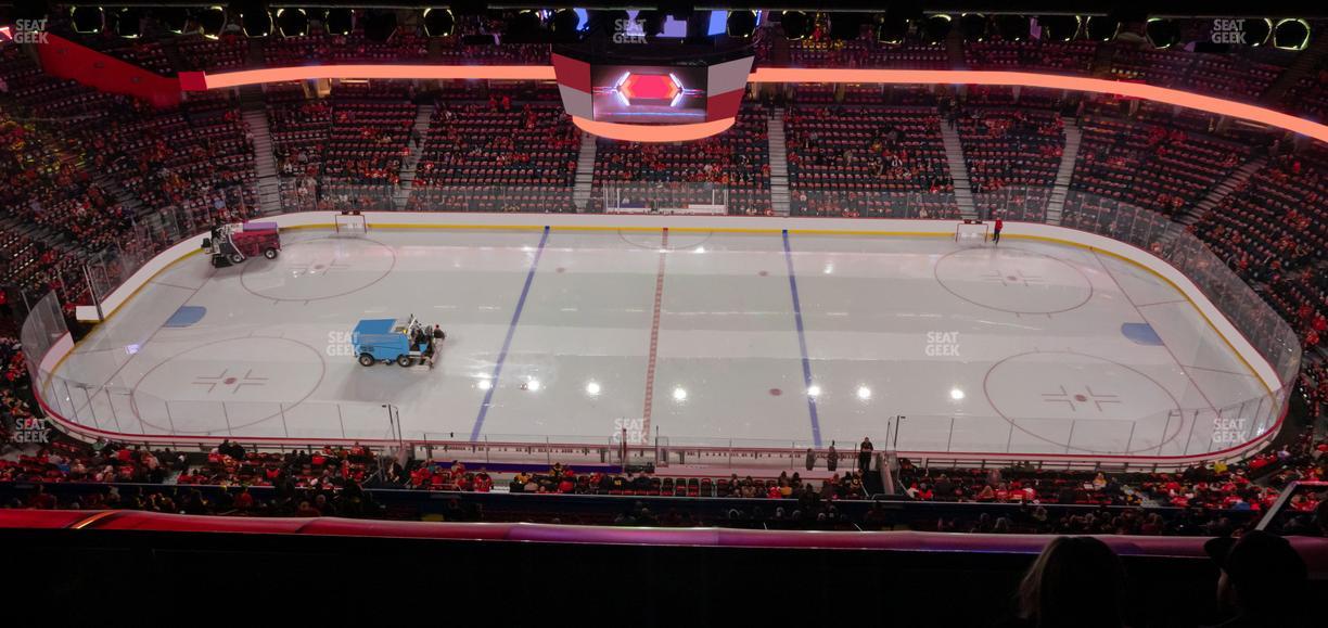 Scotiabank Saddledome - Section Press Level 14 Seat View