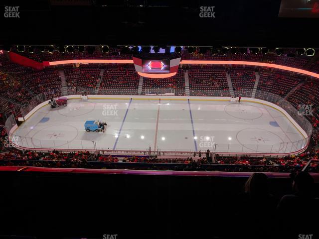 Scotiabank Saddledome - Section Press Level 14 Seat View Scotiabank Saddledome - Section Press Level 14 Seat View
