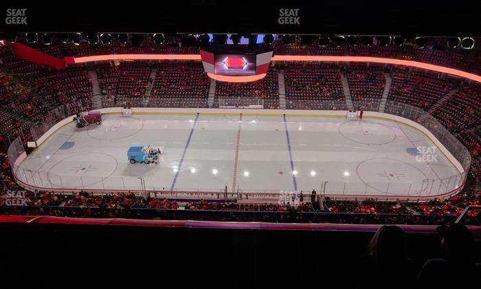 Scotiabank Saddledome - Section Press Level 14 Seat View