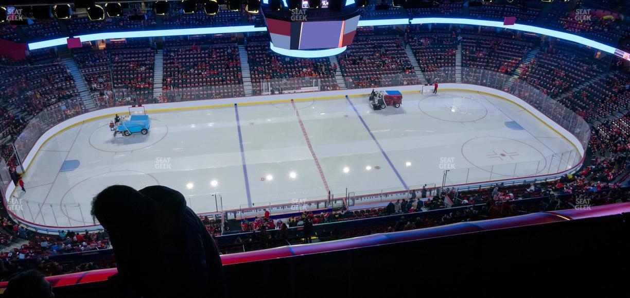 Scotiabank Saddledome - Section Press Level 15 Seat View