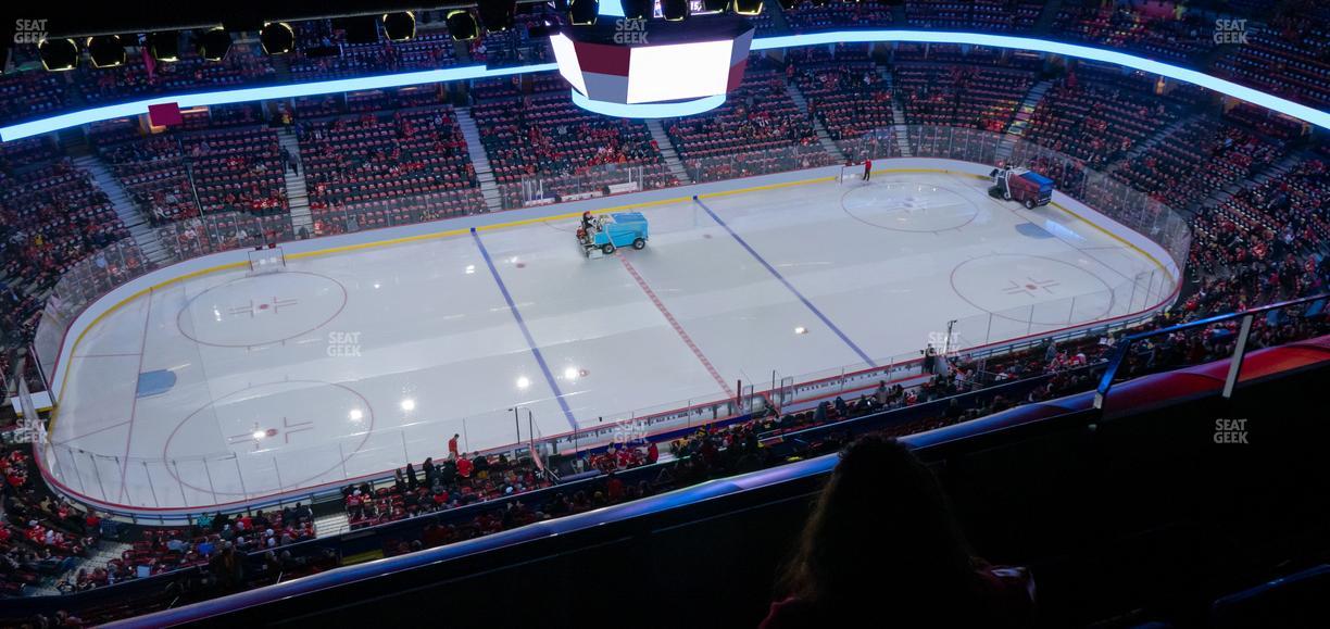 Scotiabank Saddledome - Section Press Level 16 Seat View