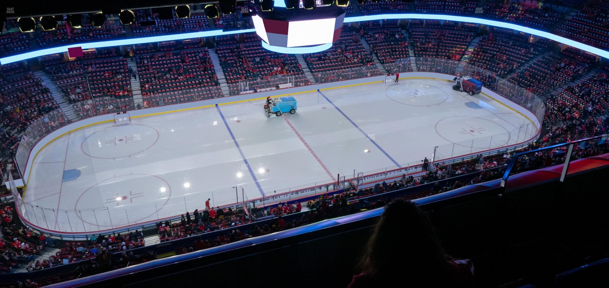 Scotiabank Saddledome - Section Press Level 16 Seat View