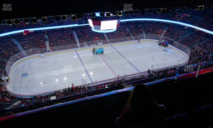 Scotiabank Saddledome - Section Press Level 16 Seat View