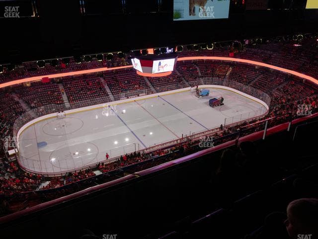 Scotiabank Saddledome - Section Press Level 17 Seat View