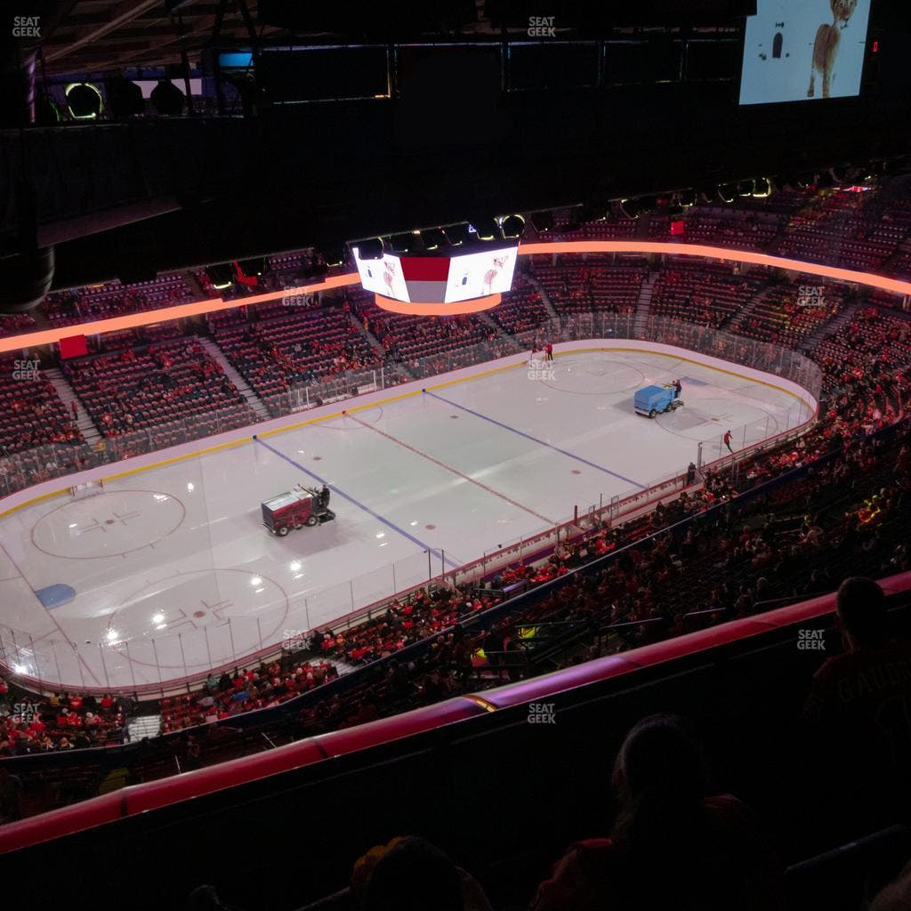Scotiabank Saddledome - Section Press Level 18 Seat View