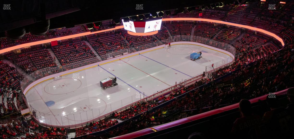 Scotiabank Saddledome - Section Press Level 18 Seat View
