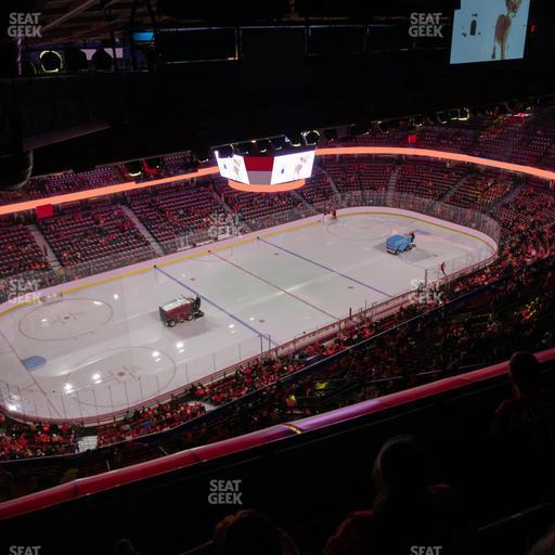 Scotiabank Saddledome - Section Press Level 18 Seat View