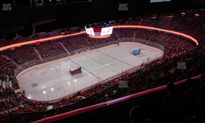 Scotiabank Saddledome - Section Press Level 18 Seat View