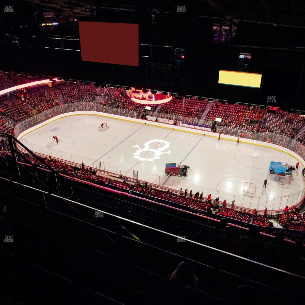 Scotiabank Saddledome - Section Press Level 2 Seat View