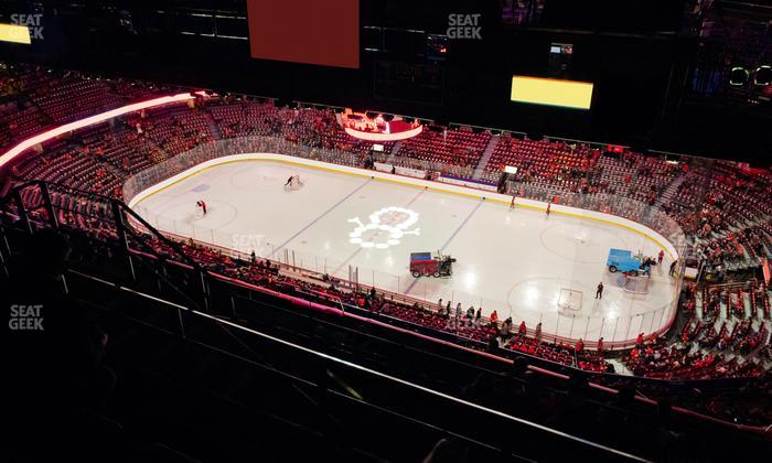 Scotiabank Saddledome - Section Press Level 2 Seat View