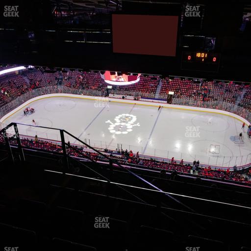 Scotiabank Saddledome - Section Press Level 3 Seat View