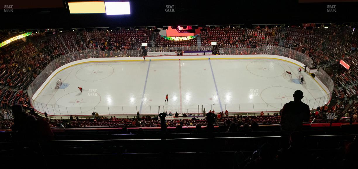 Scotiabank Saddledome - Section Press Level 5 Seat View