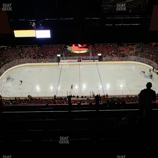 Scotiabank Saddledome - Section Press Level 5 Seat View