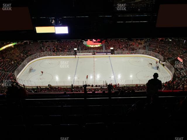 Scotiabank Saddledome - Section Press Level 5 Seat View