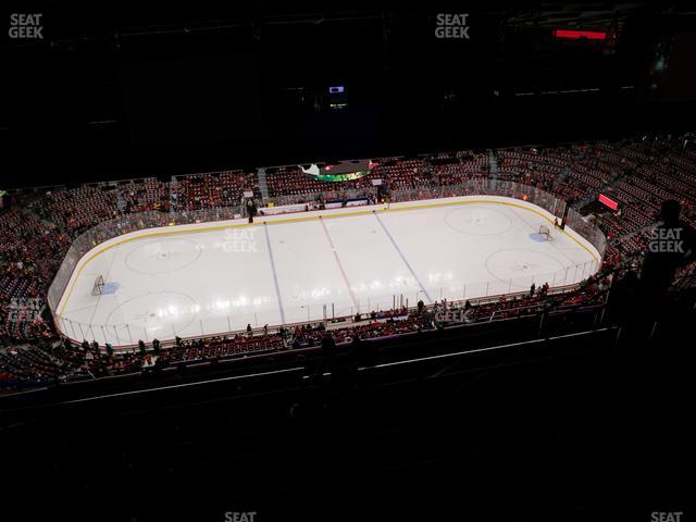 Scotiabank Saddledome - Section Press Level 6 Seat View Scotiabank Saddledome - Section Press Level 6 Seat View