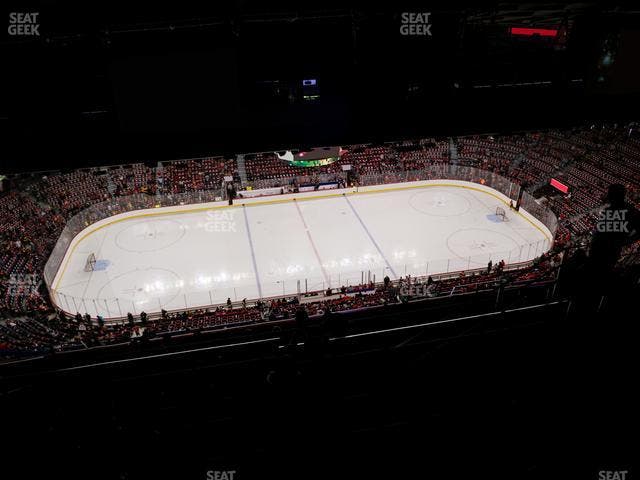 Scotiabank Saddledome - Section Press Level 6 Seat View