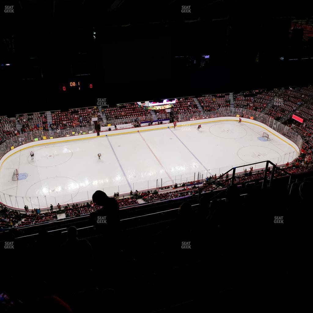 Scotiabank Saddledome - Section Press Level 7 Seat View