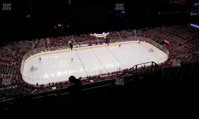 Scotiabank Saddledome - Section Press Level 7 Seat View