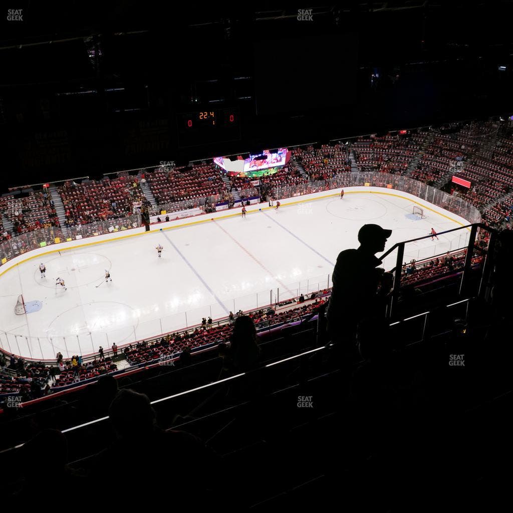 Scotiabank Saddledome - Section Press Level 8 Seat View