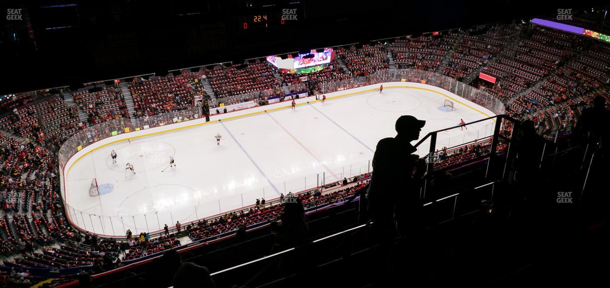 Scotiabank Saddledome - Section Press Level 8 Seat View