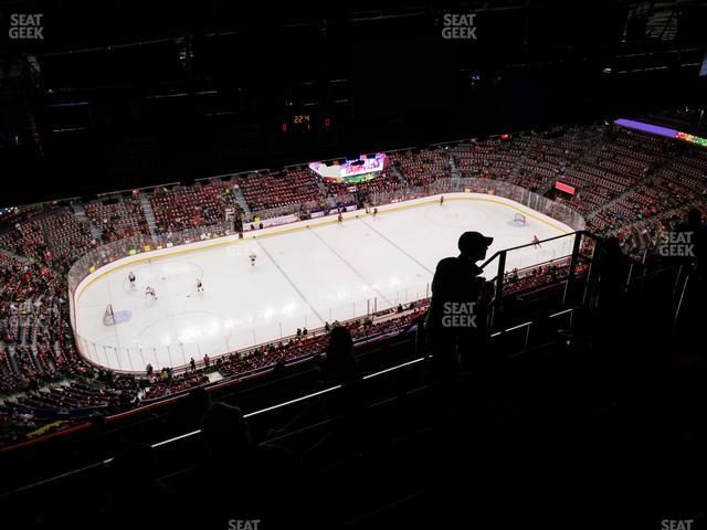 Scotiabank Saddledome - Section Press Level 8 Seat View Scotiabank Saddledome - Section Press Level 8 Seat View
