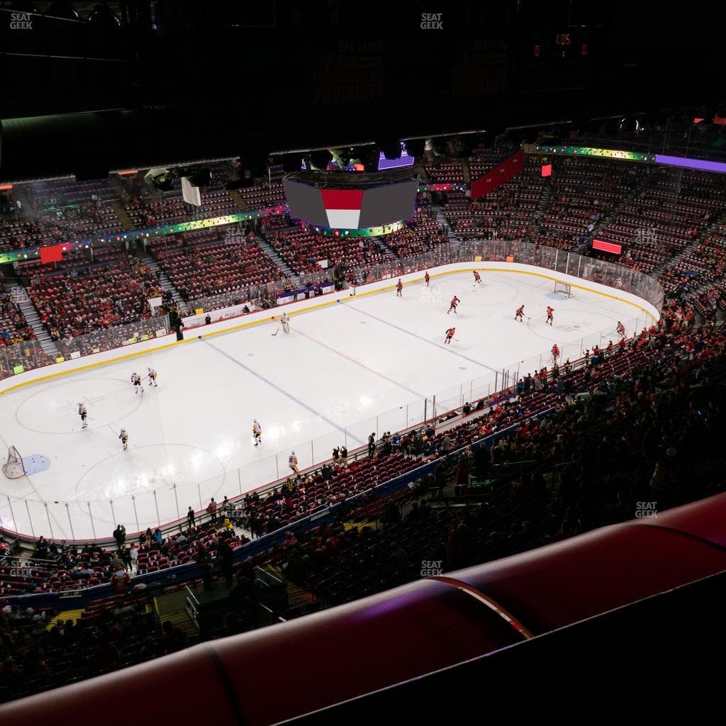 Scotiabank Saddledome - Section Press Level 9 Seat View