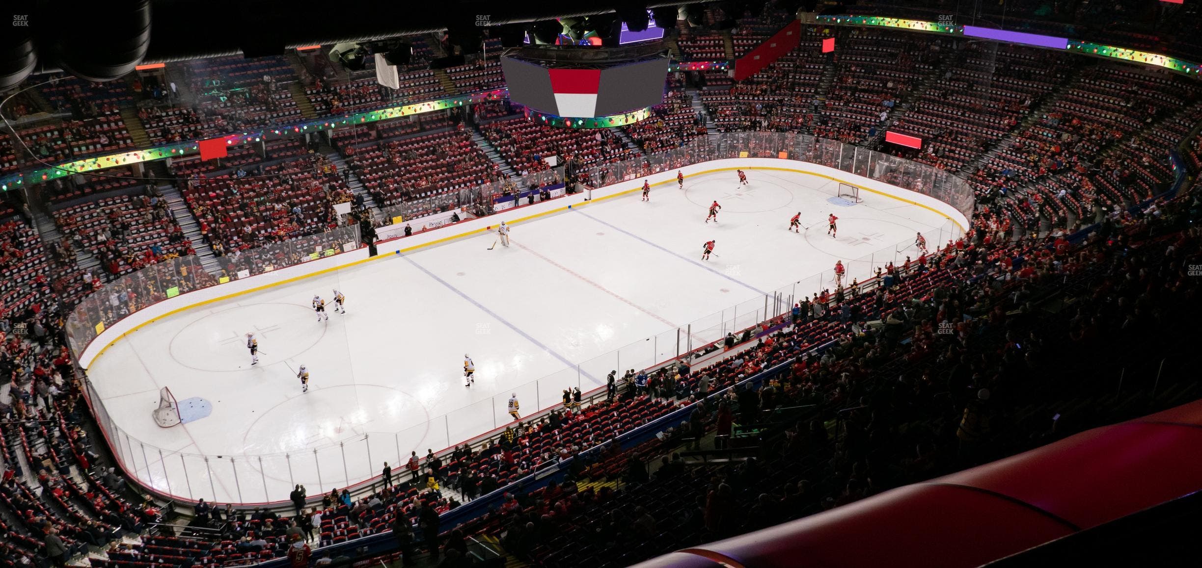 Scotiabank Saddledome - Section Press Level 9 Seat View