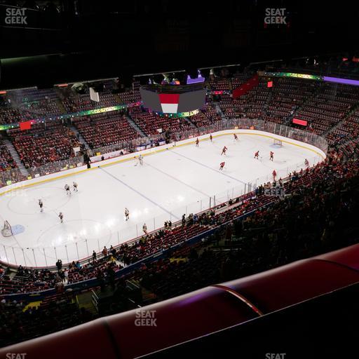 Scotiabank Saddledome - Section Press Level 9 Seat View
