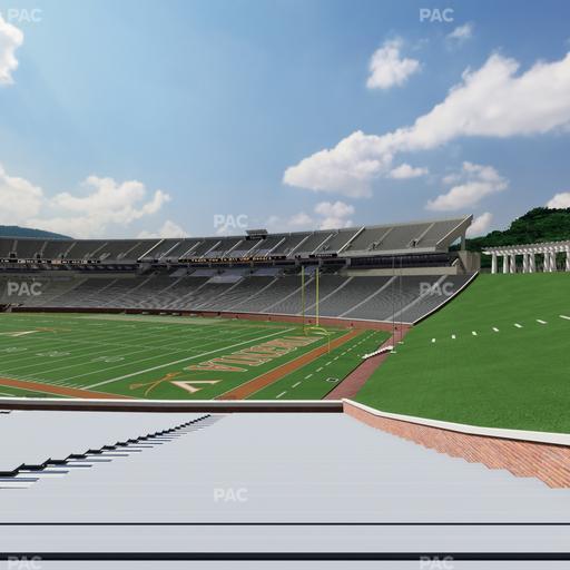 Scott Stadium - Section 101 Seat View