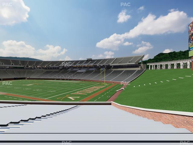 Scott Stadium - Section 101 Seat View