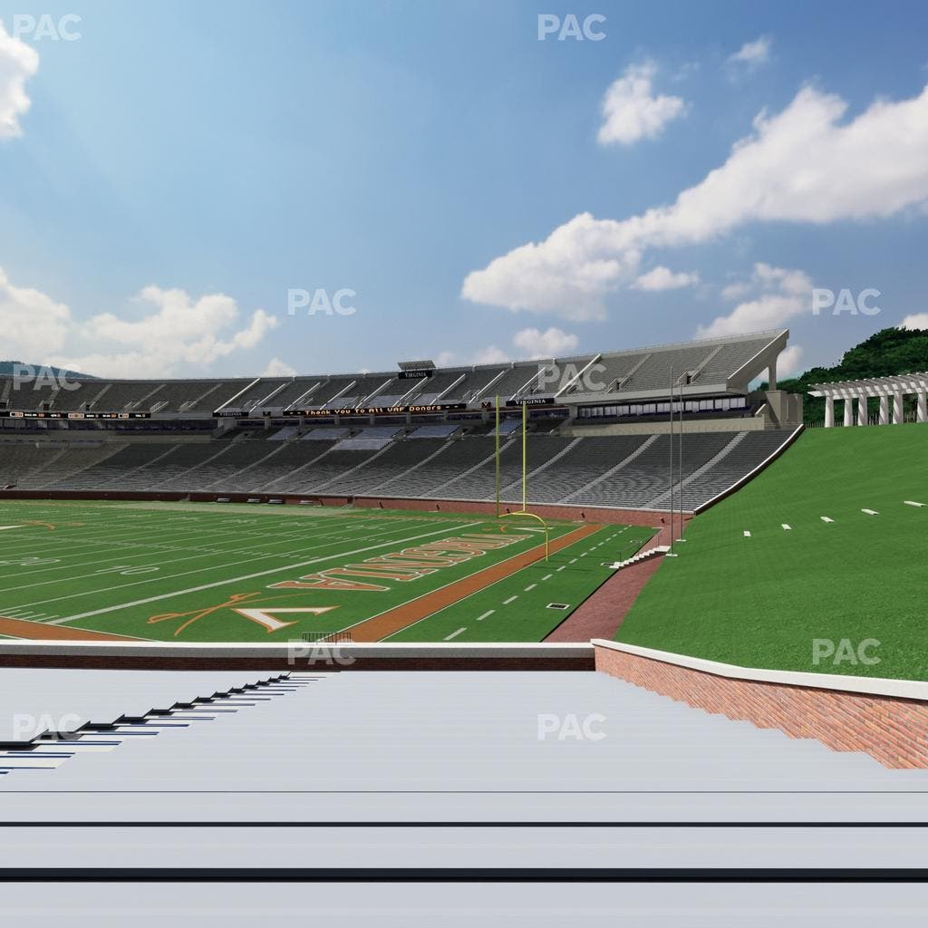 Scott Stadium - Section 101 Seat View