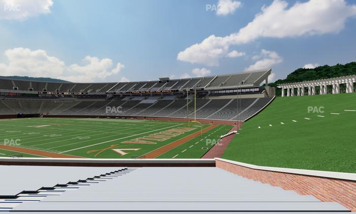 Scott Stadium - Section 101 Seat View