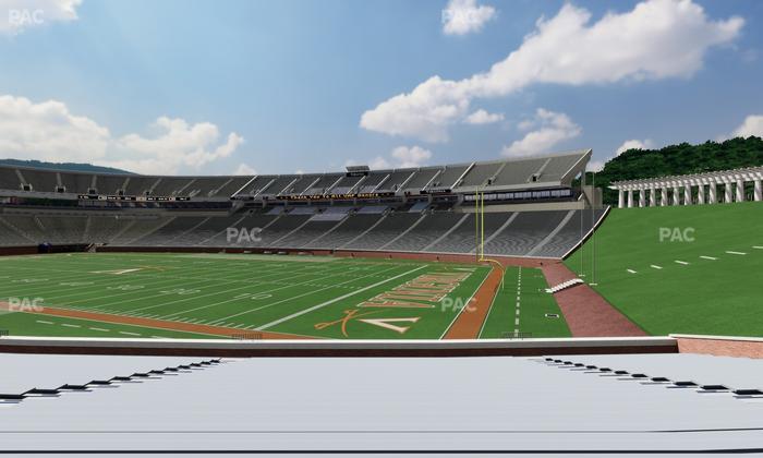 Scott Stadium - Section 102 Seat View
