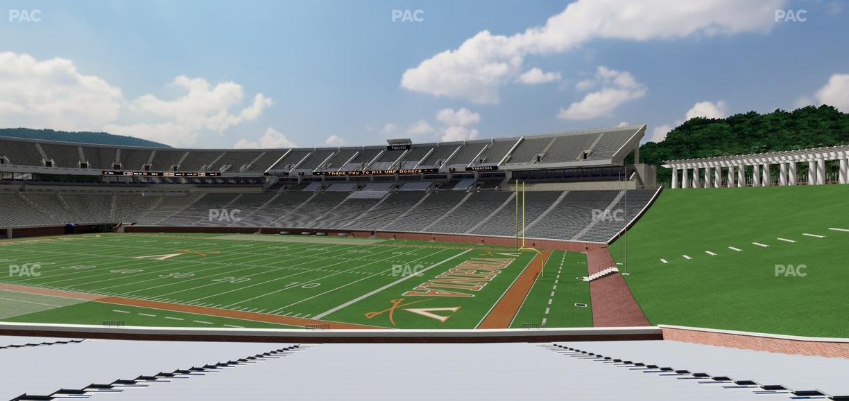 Scott Stadium - Section 102 Seat View
