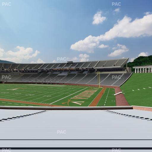 Scott Stadium - Section 102 Seat View