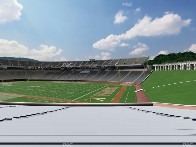 Scott Stadium - Section 102 Seat View