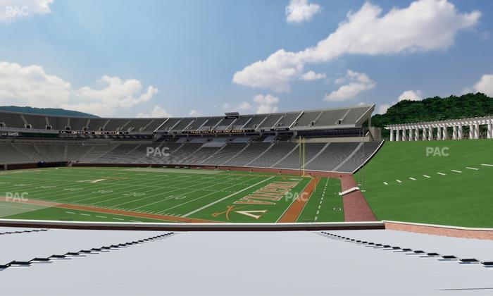 Scott Stadium - Section 102 Seat View
