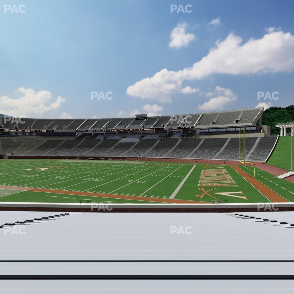 Scott Stadium - Section 103 Seat View