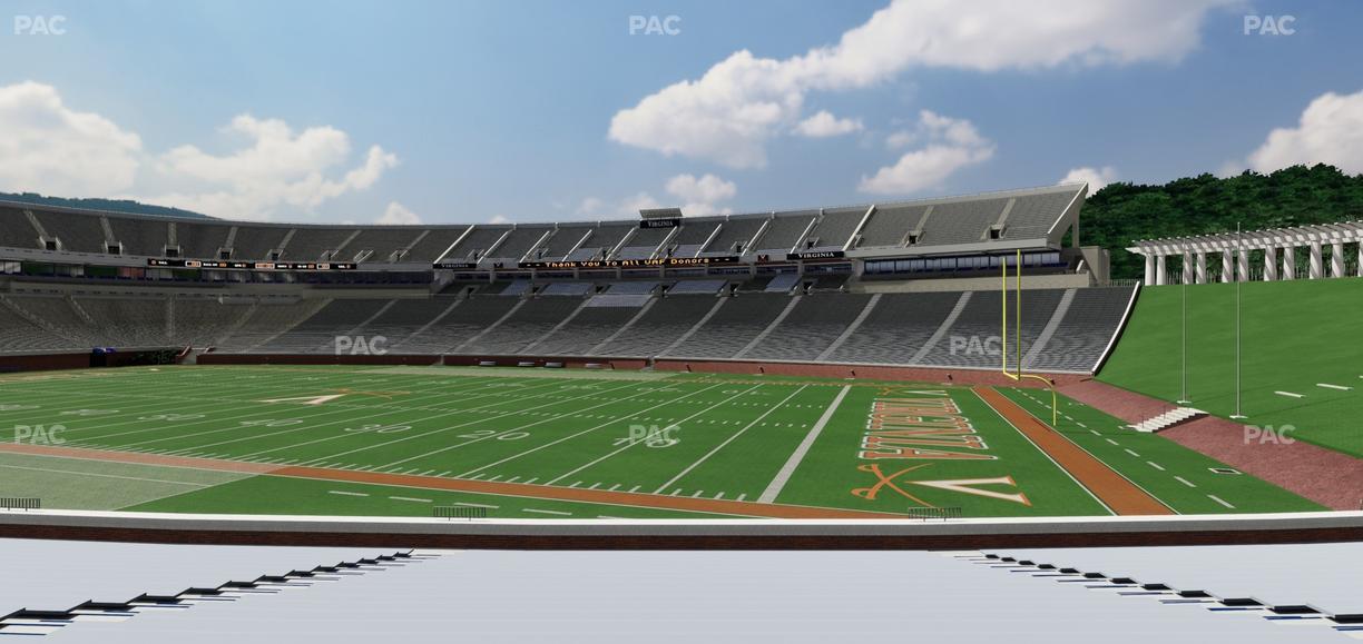 Scott Stadium - Section 103 Seat View