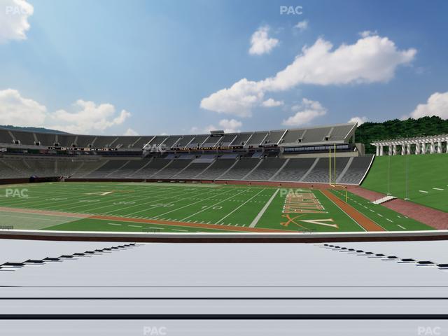 Scott Stadium - Section 103 Seat View Scott Stadium - Section 103 Seat View